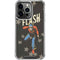DC Comics The Flash Retro Action Pose iPhone 16 Pro Clear Case